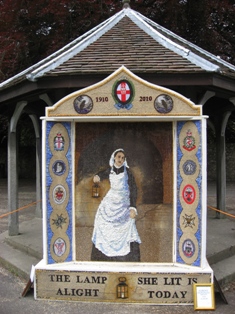 Decorated water feature known as Well Dressing