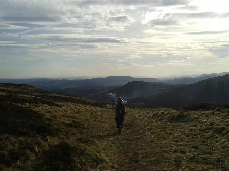 Views from the Scottish mountains