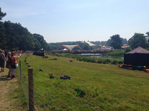 View of tents at Latitude Festival