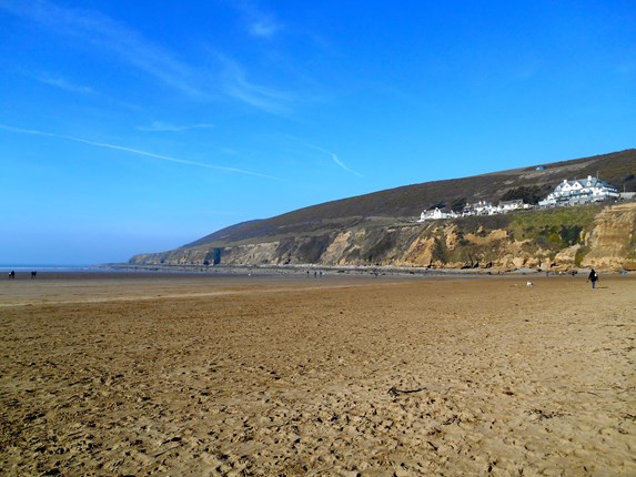 Saunton Sands beach Devon