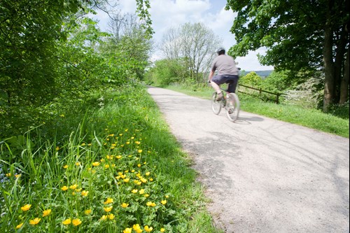 Cycling on the Monsal Trail