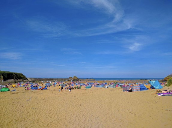 Summerleaze beach, Cornwall