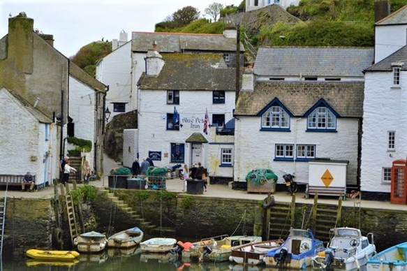 The Blue Inn pub, Polperro