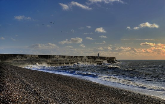 Seaford Beach in Sussex