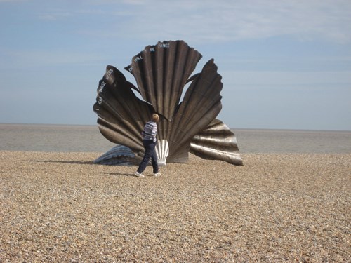 Beach at Aldeburgh