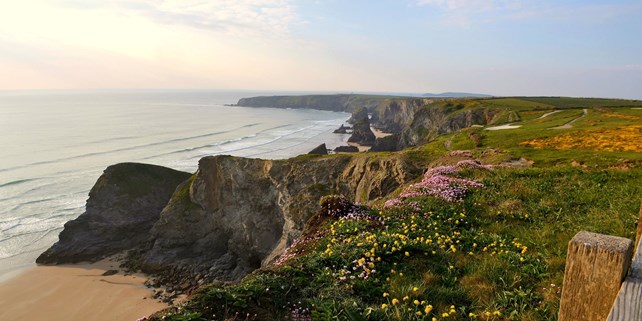 Bedruthan Steps Cornwall