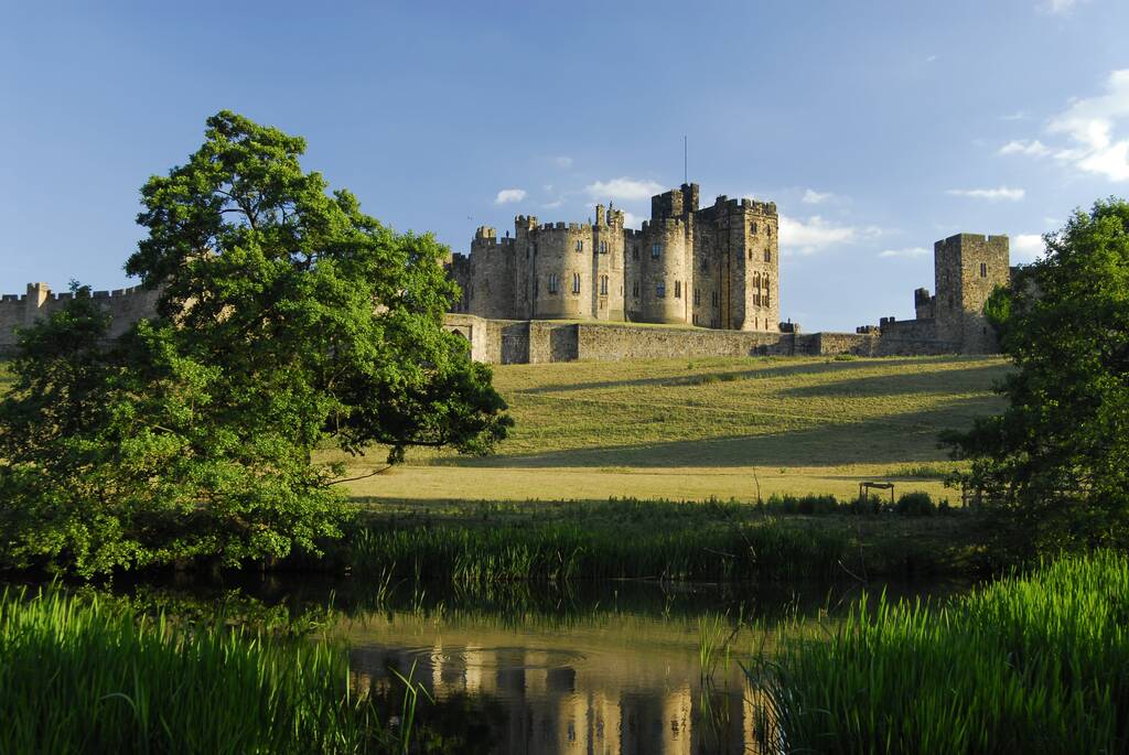 Alnwick Castle in Northumberland