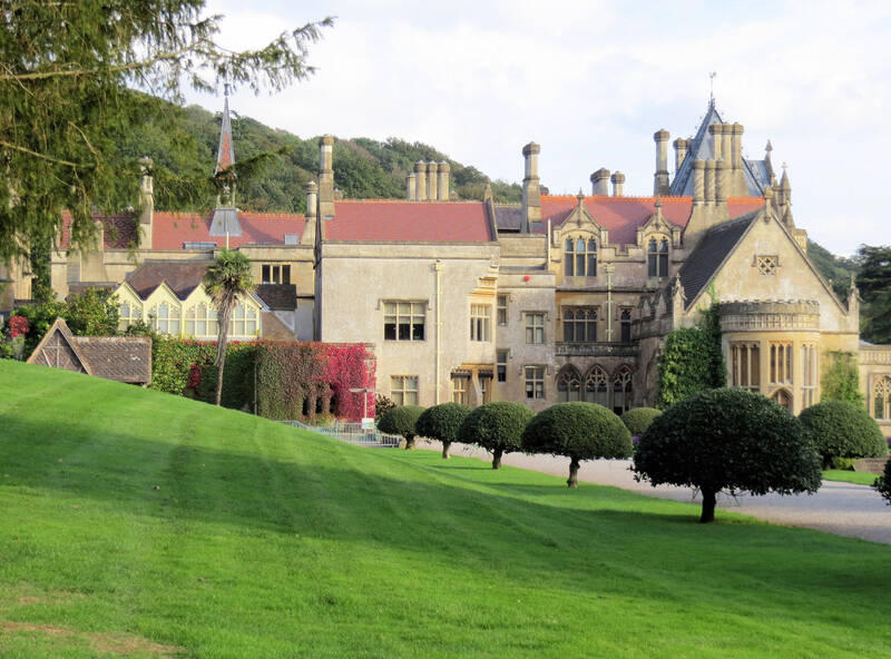 View of Tynesfield House and gardens