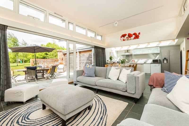 Interior of a luxury holiday cottage