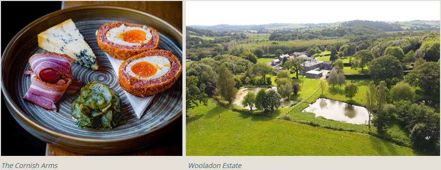 The Cornish Arms and Wooladon Estate