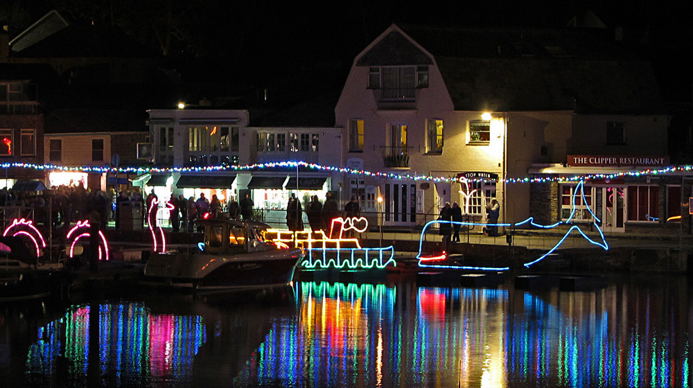 Padstow Christmas Lights