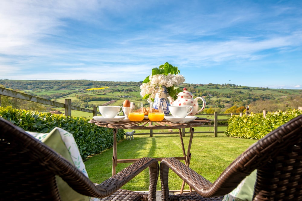 Dinner for two with a view