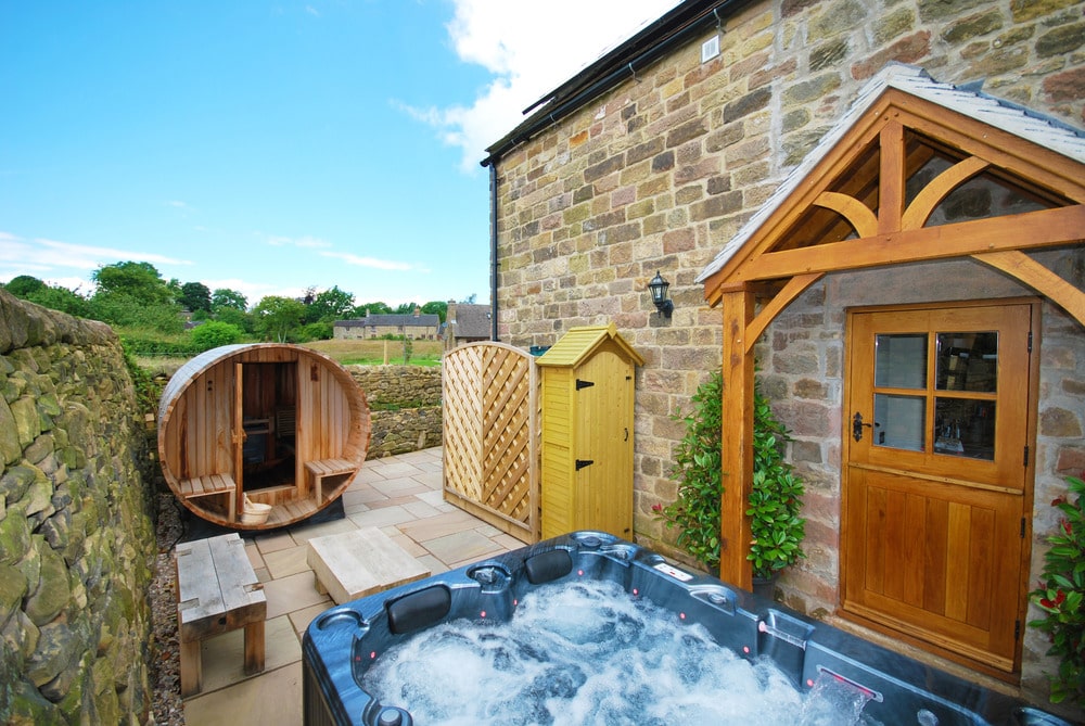 Hot Tub Outside