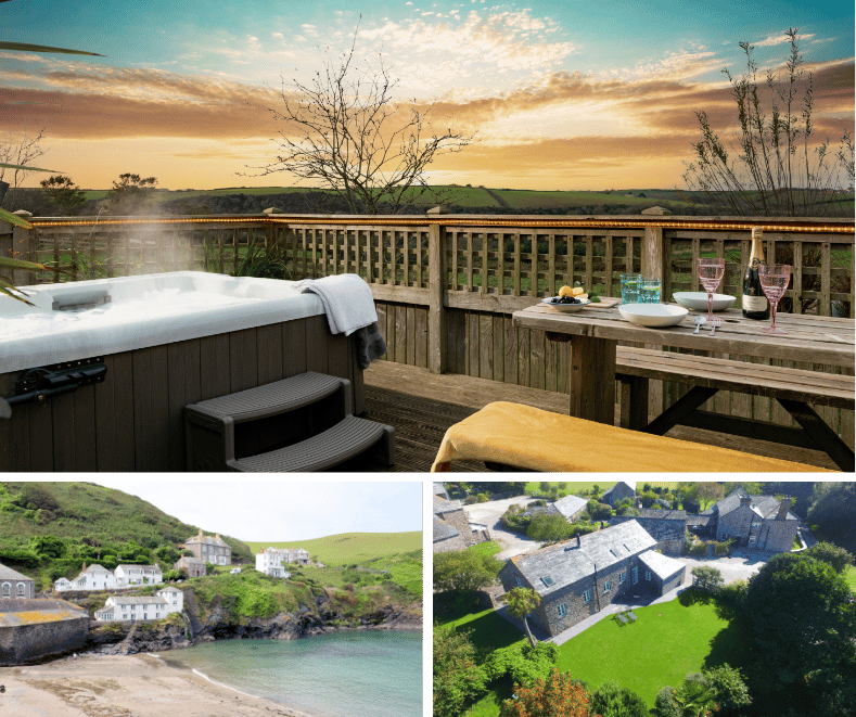 Luxury cottages near set of Doc Martin in Cornwall