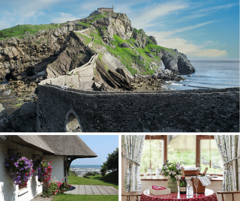 Dragonstone Cliffs and Cottages