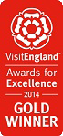 2014 Gold National VisitEngland Award for Excellence