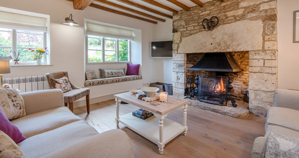 Luxury holiday cottages with real fires