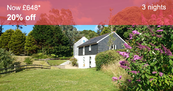 Luxury cottages on special offer