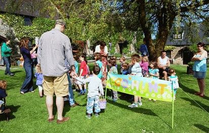 Easter Egging at Hartland Abbey